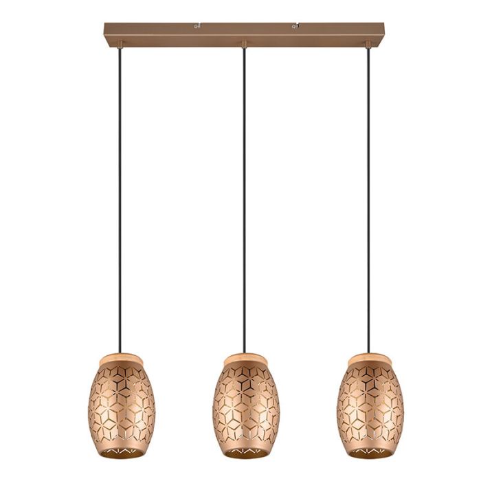 Suspension moderne taupe, Delana