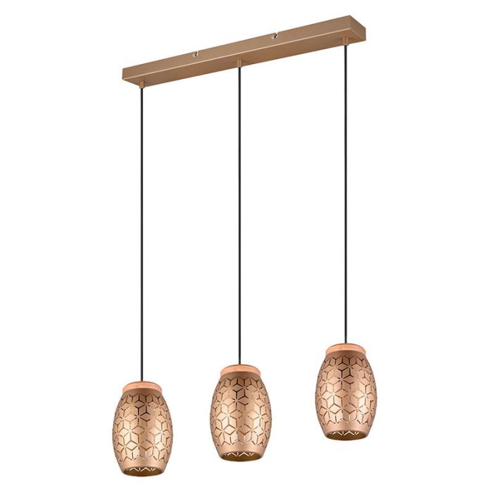 Suspension moderne taupe, Delana