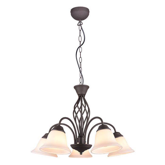 Lustre classique couleur rouille, Detroit
