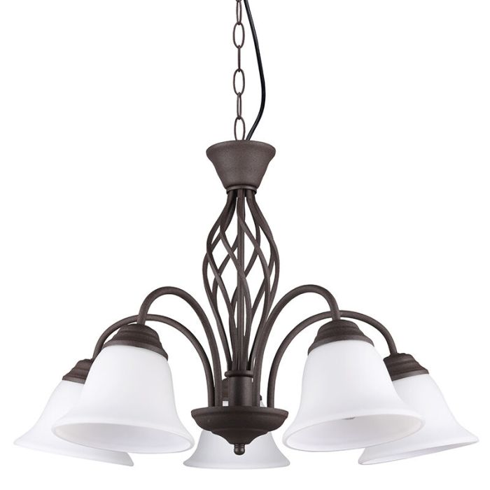 Lustre classique couleur rouille, Detroit