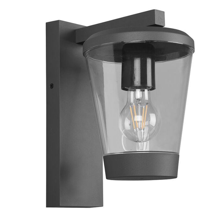 Luminaire extérieur moderne anthracite, Kerstin, IP44