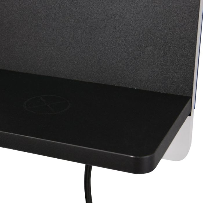 Applique murale moderne noire, Margje, 9W, 3000K LED, avec interrupteur
