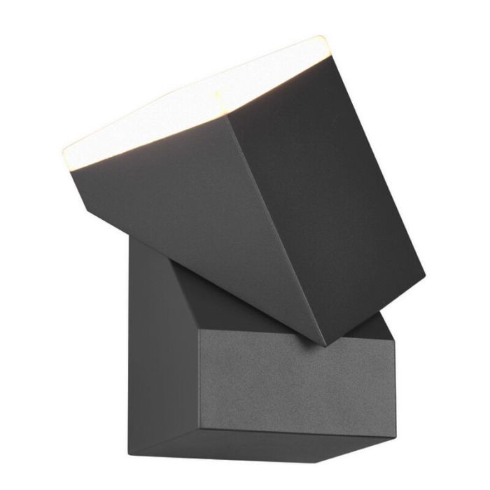 Luminaire extérieur moderne anthracite, Liron, 7W, 3000K LED, IP54