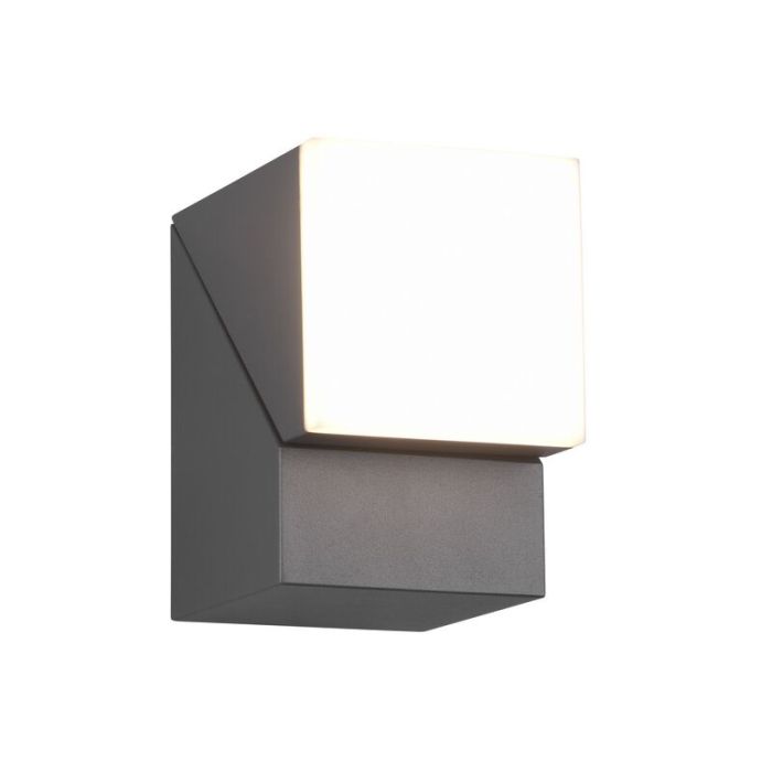 Luminaire extérieur moderne anthracite, Liron, 7W, 3000K LED, IP54