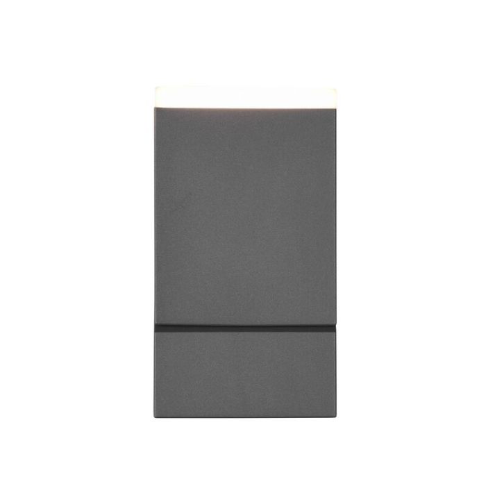 Luminaire extérieur moderne anthracite, Liron, 7W, 3000K LED, IP54