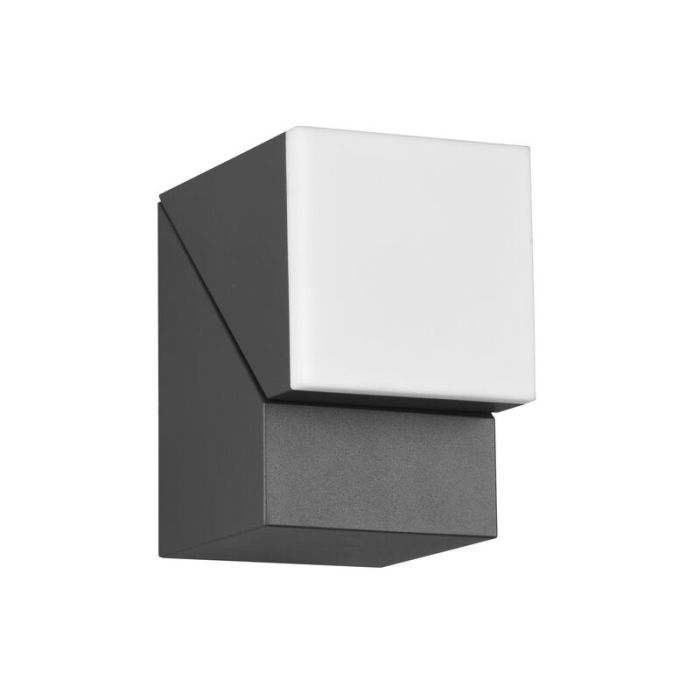 Luminaire extérieur moderne anthracite, Liron, 7W, 3000K LED, IP54