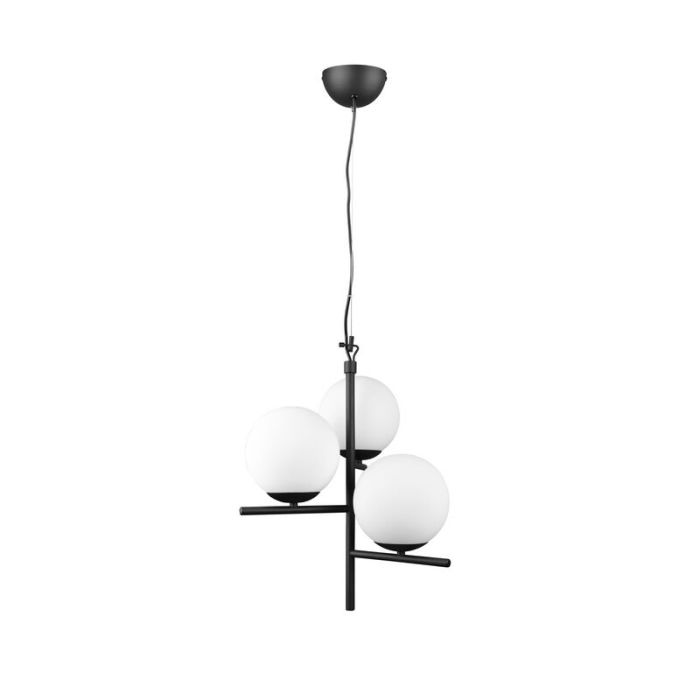 Suspension moderne blanche, Silkis