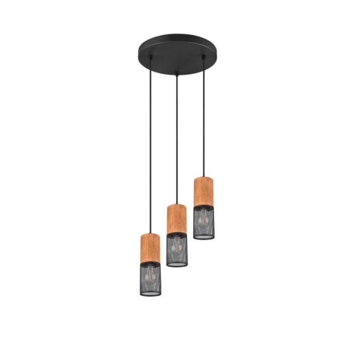 Suspension table à manger vintage noire, Jessica