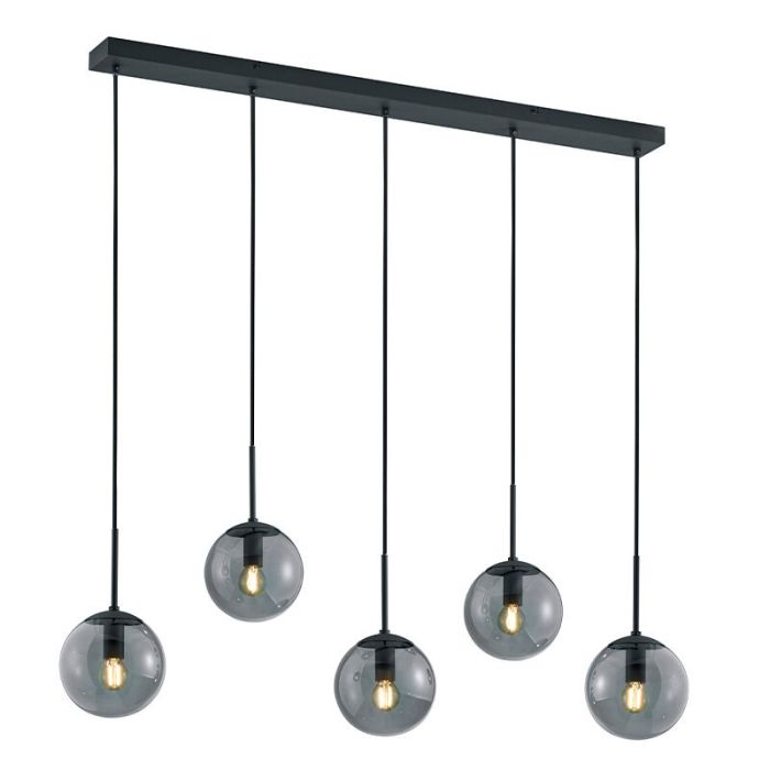 Suspension moderne anthracite, Resi