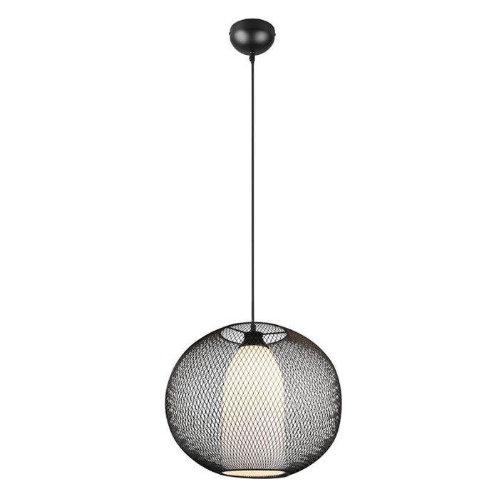 Suspension moderne noire, Mariko