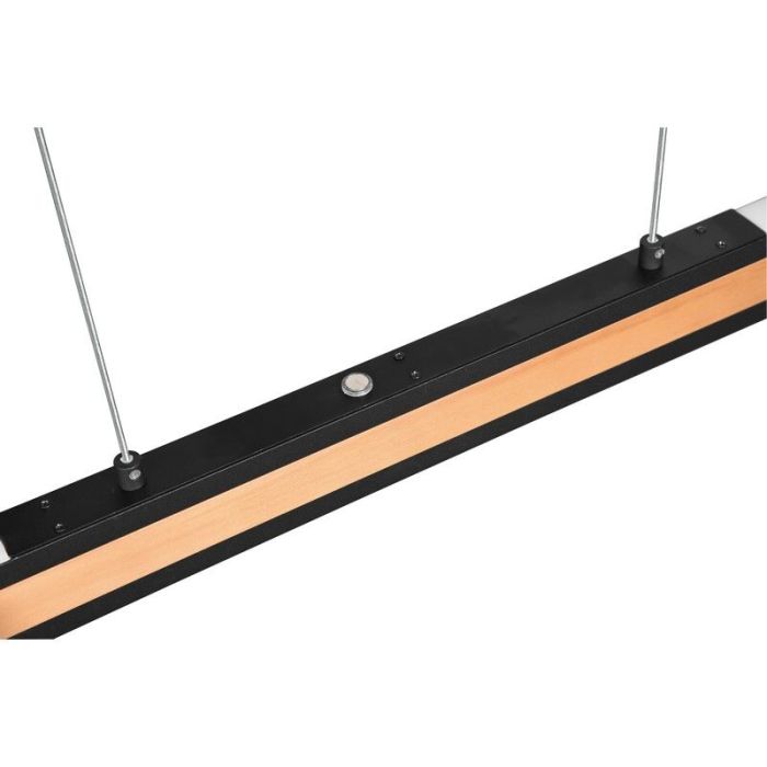 Suspension moderne bois, Cengiz, 40W, couleur réglable LED, avec interrupteur