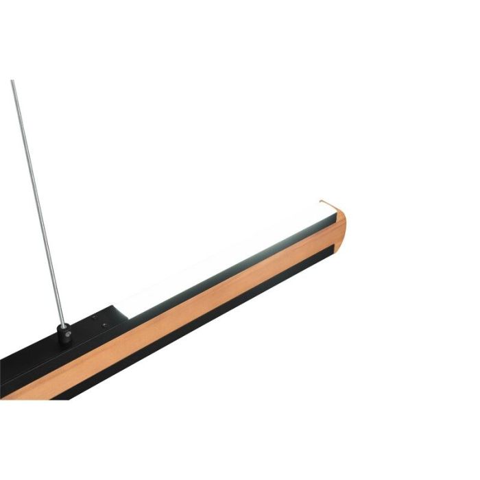 Suspension moderne bois, Cengiz, 40W, couleur réglable LED, avec interrupteur
