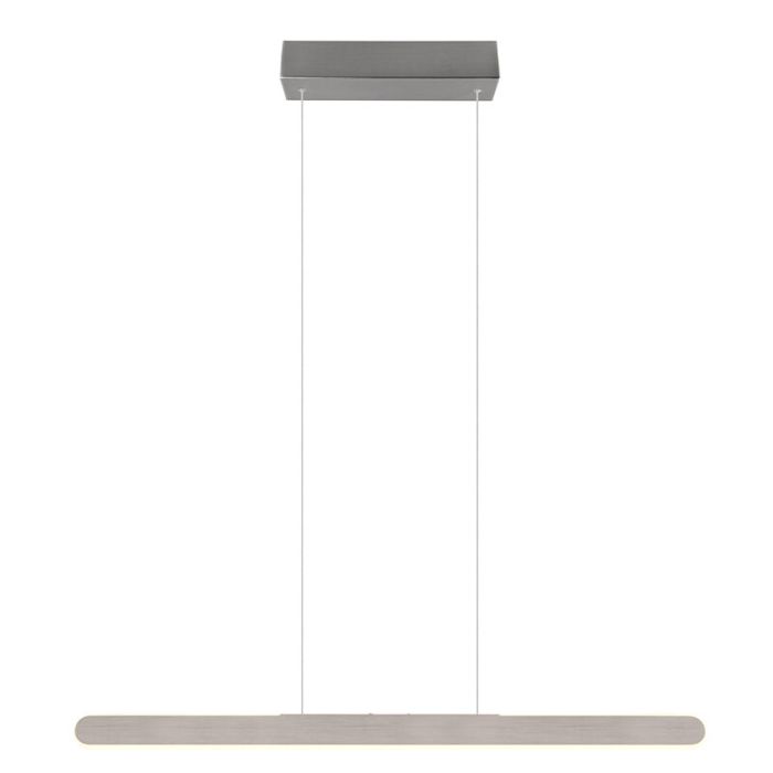 Suspension moderne chromée, Dwayn, 28W, blanc chaud à froid réglable LED