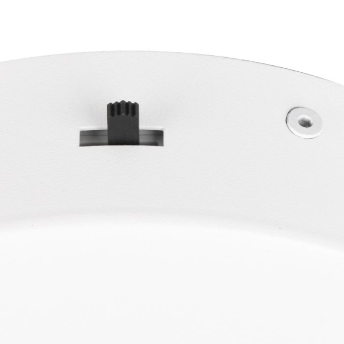 Suspension design blanche, Teodore, 34W, white switch LED, gradable en 3 étapes