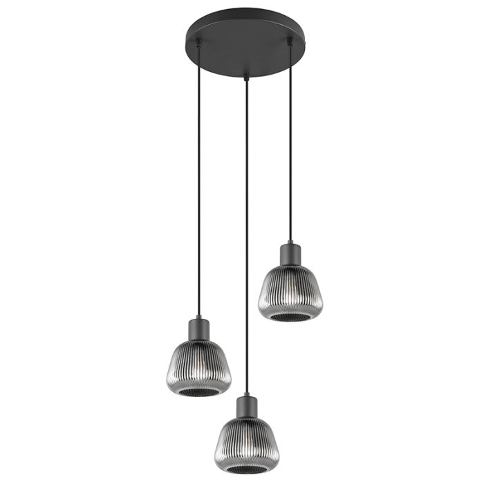 Suspension moderne noire, Meriem