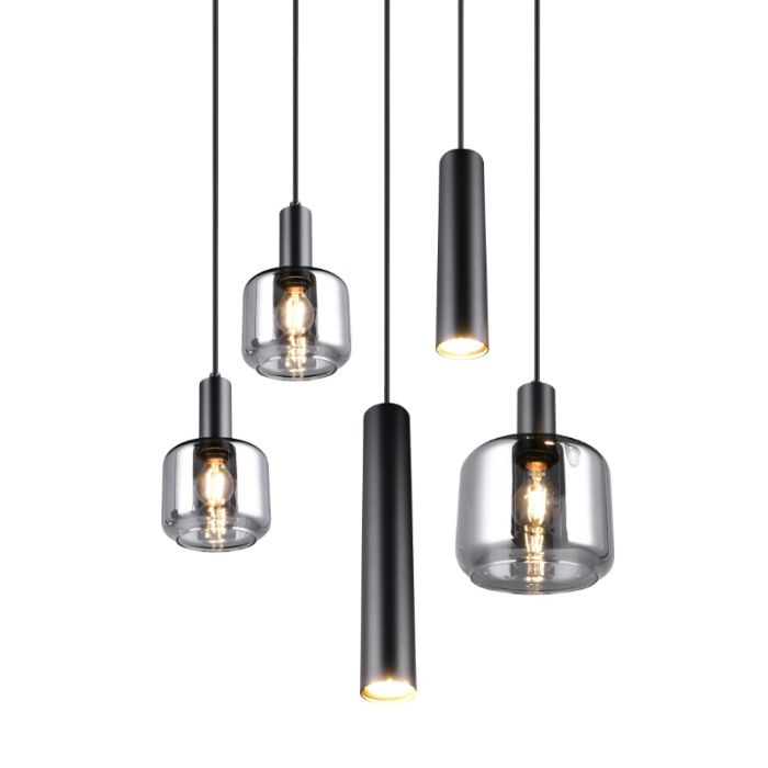 Suspension table à manger design noire, Lahcen