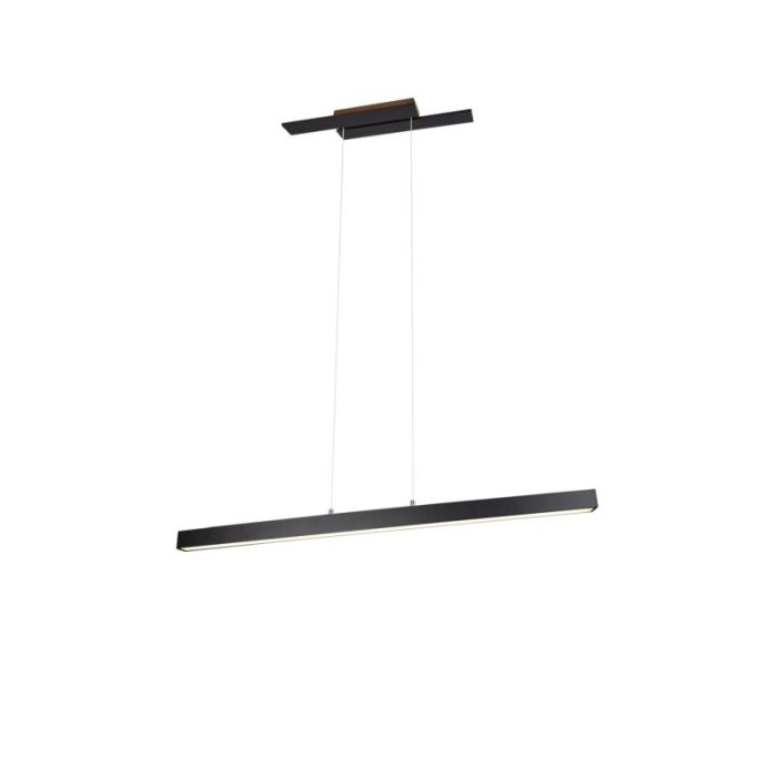 Suspension moderne noire, Thyra, 44W, 3000K LED
