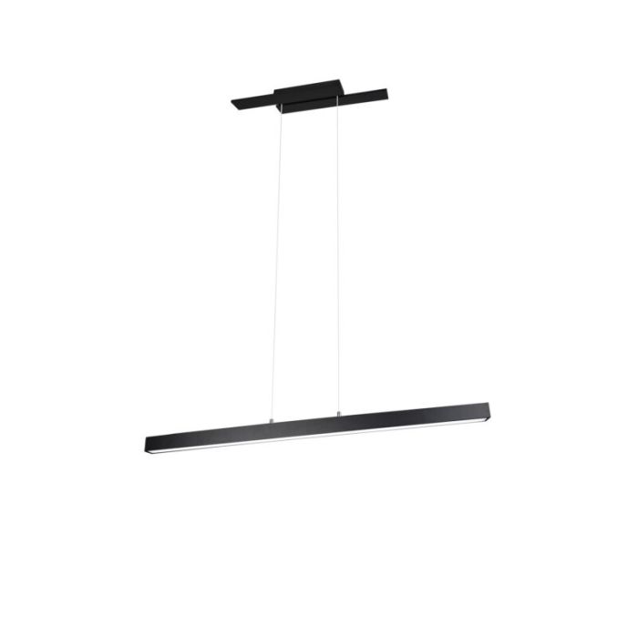 Suspension moderne noire, Thyra, 44W, 3000K LED