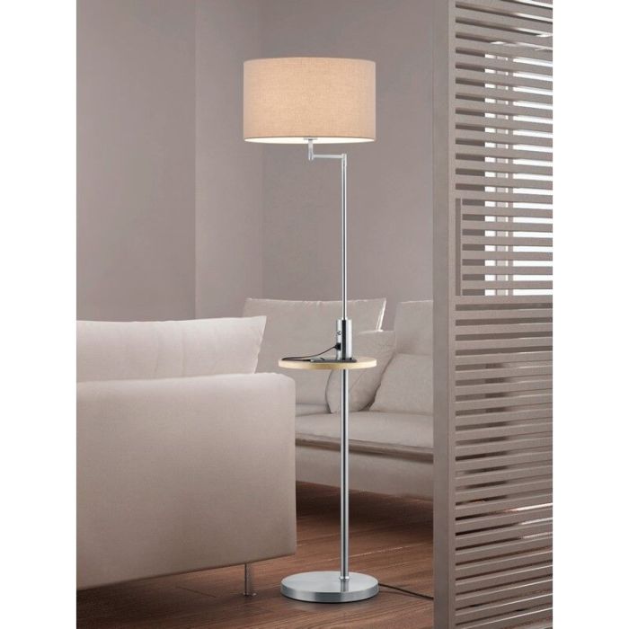 Lampadaire moderne gris, Logiso