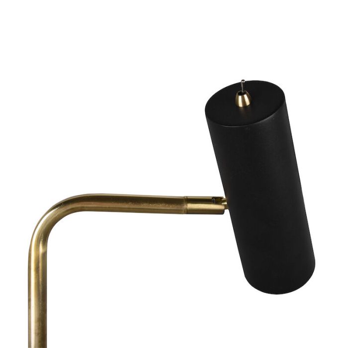 Lampadaire moderne laiton, Kaso, avec interrupteur
