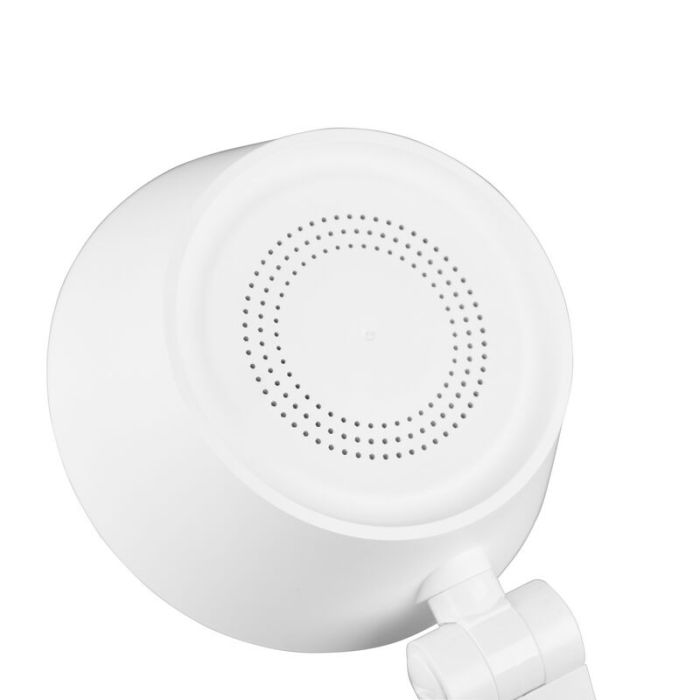 Lampe de bureau moderne blanche, Lindi, 5W, blanc chaud à froid réglable LED, avec variateur tactile