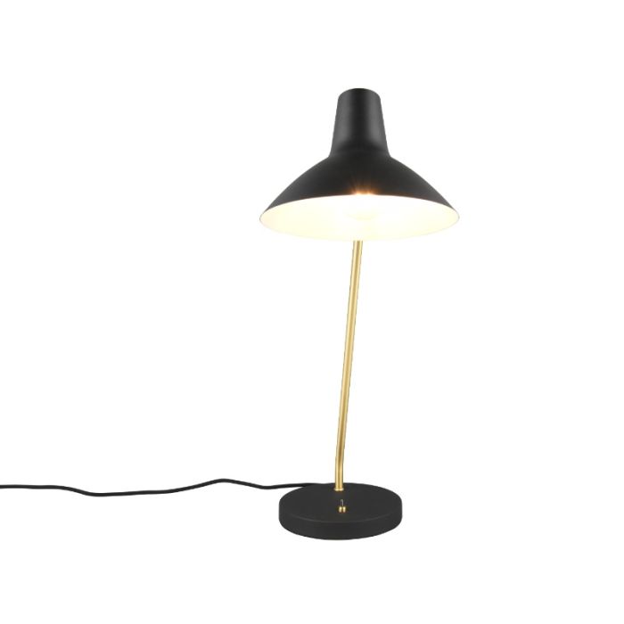 Lampe de bureau classique noire, Merit