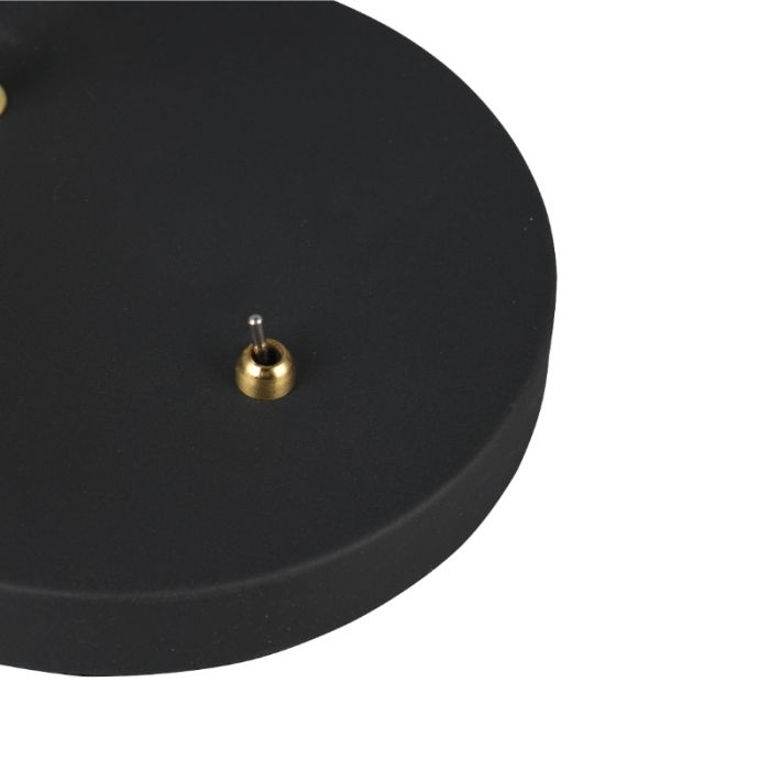 Lampe de bureau classique noire, Merit