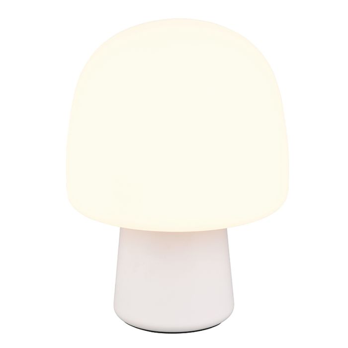 Lampe de table moderne blanche, Marloek