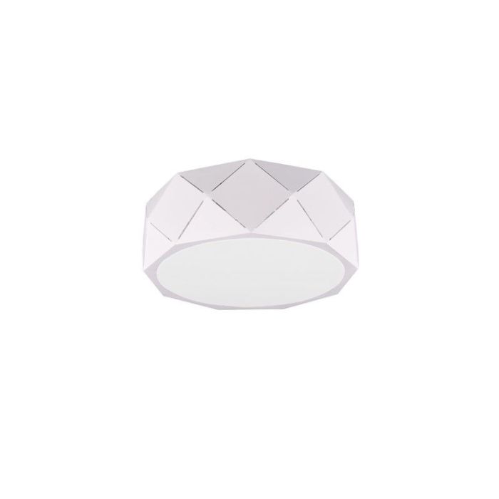 Lampe plafond moderne blanche, Soloro