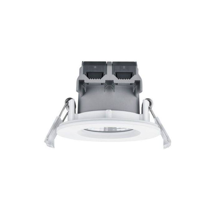 Spot encastré salle de bain moderne blanc, Iman, 5W, 3000K LED, IP65
