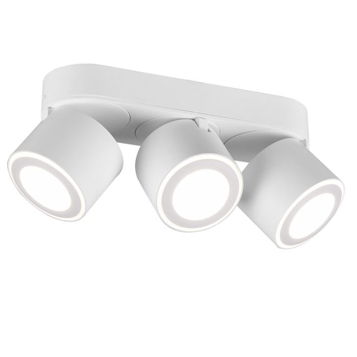 Lampe plafond moderne blanche, Jorno, 3,5W, 3000K LED