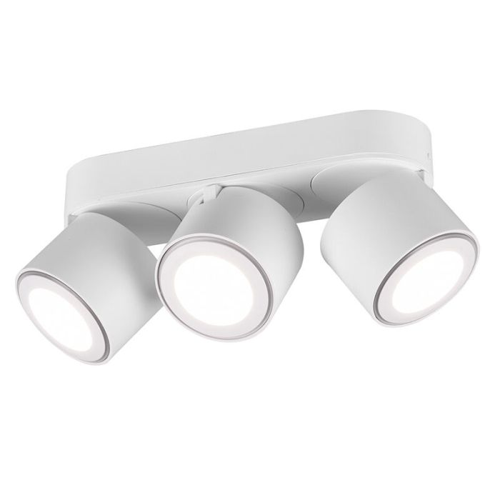 Lampe plafond moderne blanche, Jorno, 3,5W, 3000K LED