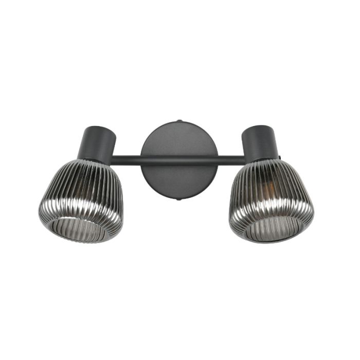 Spot plafond moderne noir, Meriem