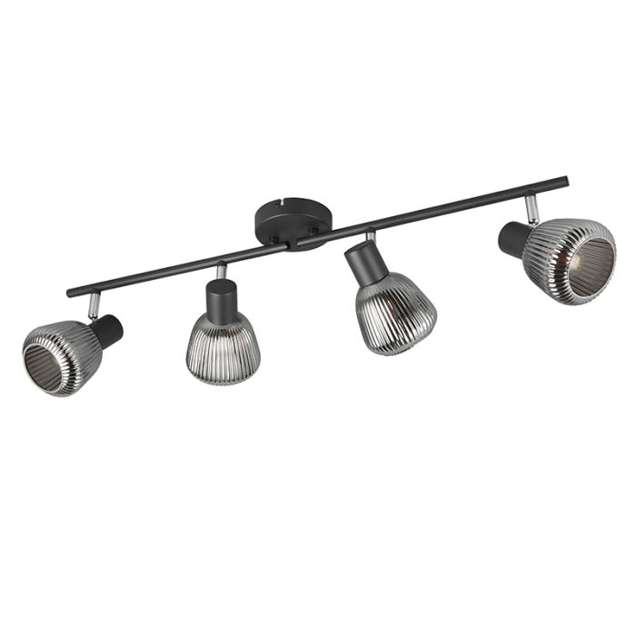 Spot plafond moderne noir, Meriem