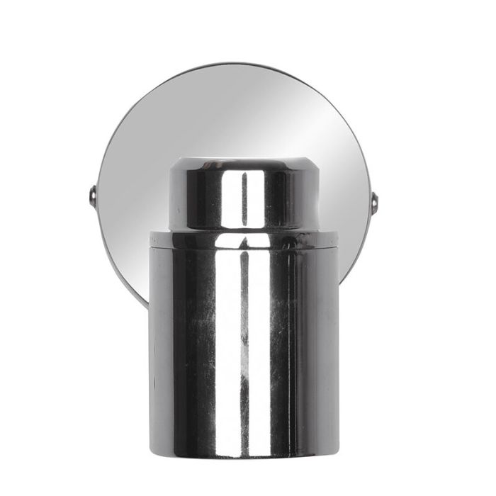 Spot plafond salle de bain moderne chromé, Nelis, IP44