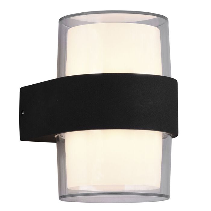 Luminaire extérieur moderne anthracite, Yeliz, 4,6W, 3000K LED, IP54