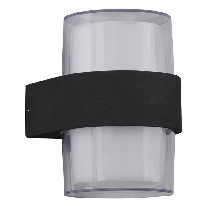 Luminaire extérieur moderne anthracite, Yeliz, 4,6W, 3000K LED, IP54