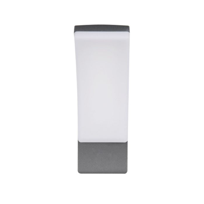 Luminaire extérieur moderne anthracite, Popke, 12,5W, 4000K LED, IP44