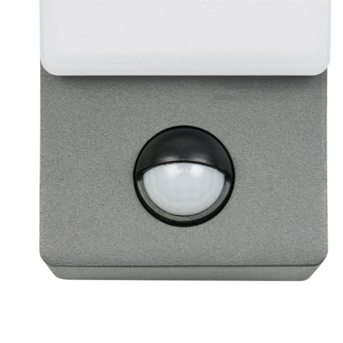 Applique extérieur avec détecteur de mouvement moderne anthracite, Popke, 12,5W, 4000K LED, IP44