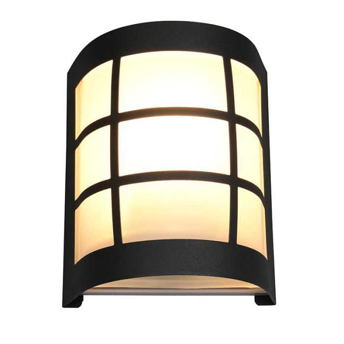 Luminaire extérieur moderne noir, Ratna