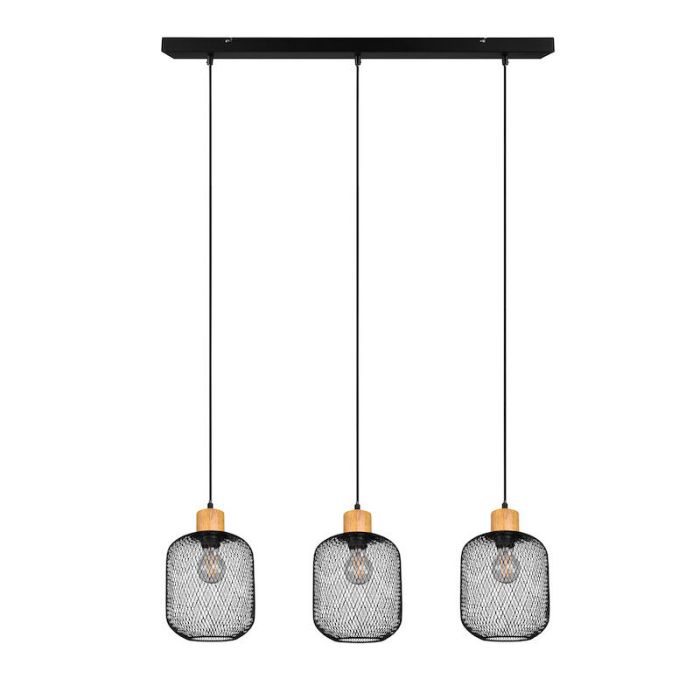 Suspension table à manger vintage noire, Cristel