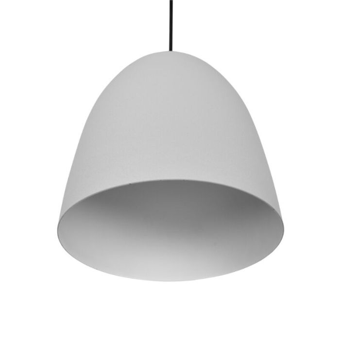 Suspension demi-sphère moderne grise, Ingmar