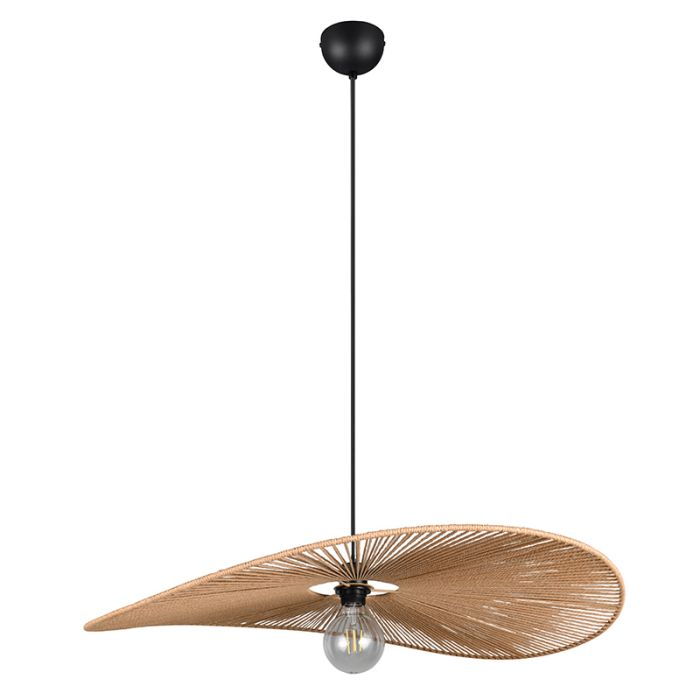 Suspension en papier marronne, Lykke