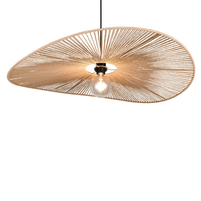 Suspension en papier marronne, Lykke