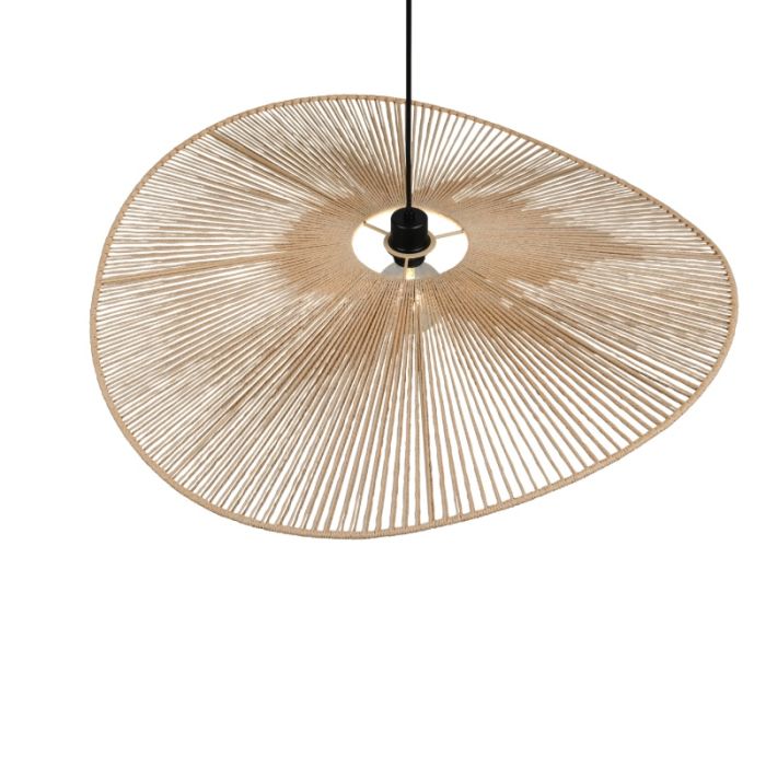 Suspension en papier marronne, Lykke