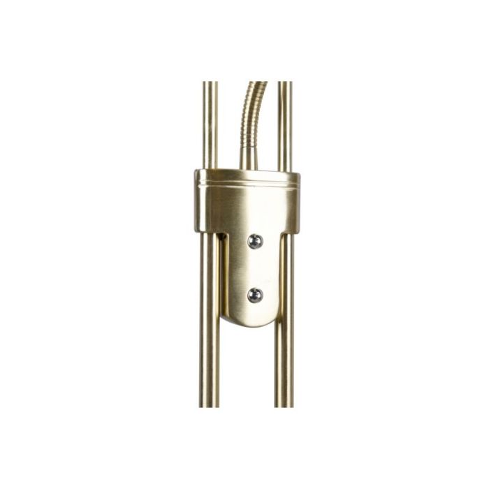 Lampadaire liseuse moderne laiton, Fredrika, 27W, 3000K LED, avec variateur tactile