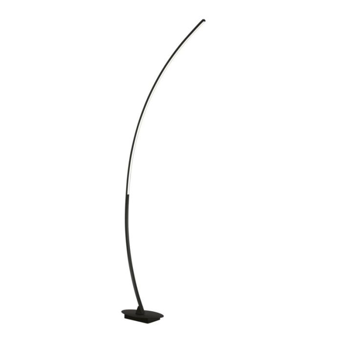 Lampadaire à arc , Vessla, 11W, 3000K LED, avec interrupteur