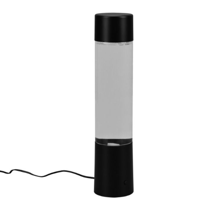 Lampe de table moderne noire, Mehdi, 1W, RGB LED, avec interrupteur