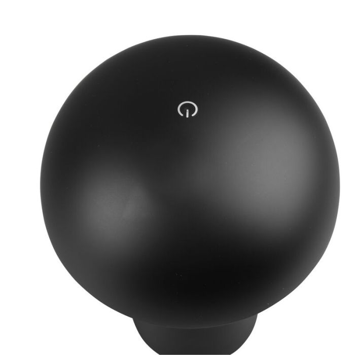 Lampe de table extérieur moderne noire, Rachelle, 2W, 3000K LED, IP44, avec interrupteur
