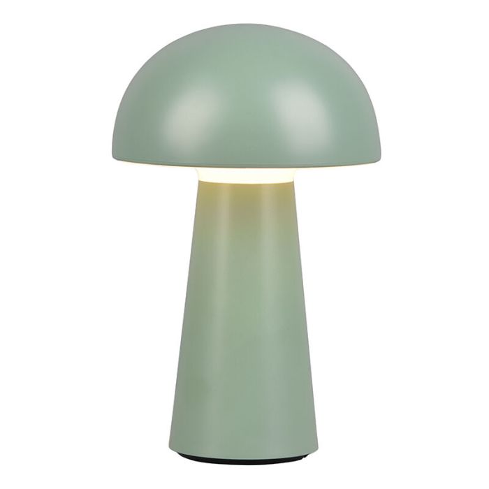 Lampe de table extérieur moderne verte, Rachelle, 2W, 3000K LED, IP44, gradable en 3 étapes